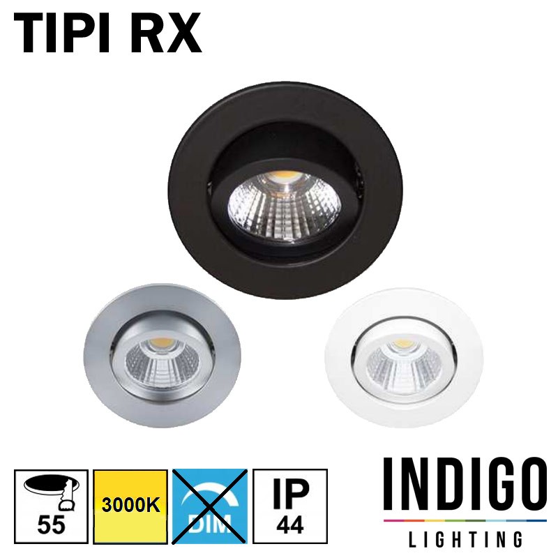 SPOT LED ORIENTABLE 3W INDIGO TIPI RX