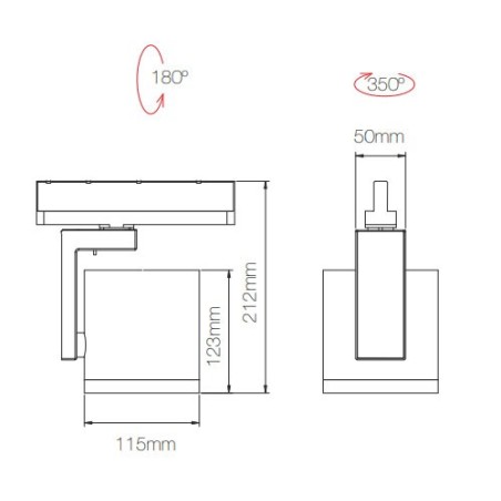SPOT ORIENTABLE LED 35W BENEITO LENA
