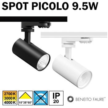 Spot Beneito Picolo pour rail