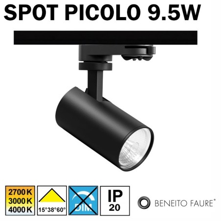 SPOT ORIENTABLE LED 9.5W BENEITO PICOLO