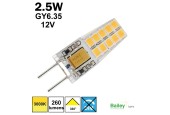 Ampoule LED 2.5W GY6.35 12V