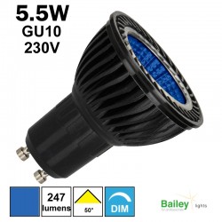 Ampoule bleue GU10 - Spot de couleur LED