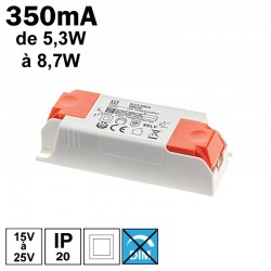 Transformateur LED à courant constant 350 mA 14-28 watts