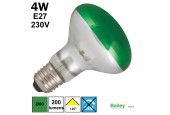 Spot LED VERT R80 4W E27 230V