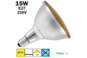 LED JAUNE PAR38 15W E27 230V