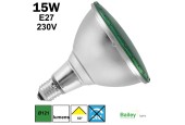 LED VERTE PAR38 15W E27 230V