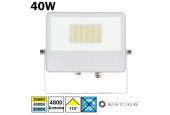 Projecteur blanc LED 40W 230V Projecteur blanc LED 40W 230V