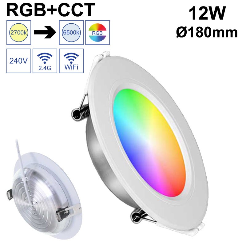 Ampoule led connectée RGB CCT 4W GU10 - GAP L-4-RGB-CCT