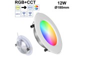 DOWNLIGHT CONNECTÉ 12W RGB+CCT - IP20