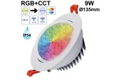 DOWNLIGHT ORIENTABLE CONNECTÉ 9W RGB+CCT - IP54
