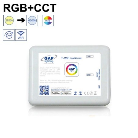 Wifi BOX contrôler les luminaires RGB CCT - GAP T-Wifi2