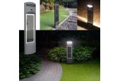 Borne LED solaire double 20W - XETA LIGHT