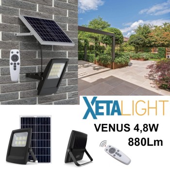Projecteur mural LED solaire 9W - XETA LIGHT VENUS