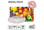 Ruban LED 14.4W/m 24Vdc IP65 - Eclairage des fruits