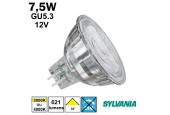 Ampoule 12V SYLVANIA MR16 7.5W GU5.3
