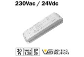 TRANSFO 230V/24VDC 30W IP20