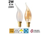 Ampoule FLAMME LED Coup de vent 2W E14 230V GIRARD SUDRON