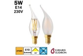 Ampoule FLAMME LED Coup de vent 5W E14 230V GIRARD SUDRON