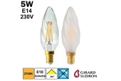 Ampoule FLAMME LED Torsadée 5W E14 230V GIRARD SUDRON Ampoule FLAMME LED Torsadée 5W E14 230V GIRARD SUDRON