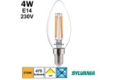 AMPOULE FLAMME LISSE CLAIRE 4,5W E14 230V