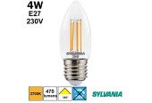 AMPOULE FLAMME LISSE CLAIRE 4,5W E27 230V AMPOULE FLAMME LISSE CLAIRE 4,5W E27 230V