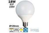 Ampoule GLOBE Ø120mm 18W E27 230V Ampoule GLOBE Ø120mm 18W E27 230V