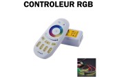 CONTROLEUR RGB AVEC TELECOMMANDE RF 2.4Ghz CONTROLEUR RGB AVEC TELECOMMANDE RF 2.4Ghz