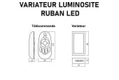 VARIATEUR LUMINOSITE AVEC TELECOMMANDE RF 2.4Ghz VARIATEUR LUMINOSITE AVEC TELECOMMANDE RF 2.4Ghz