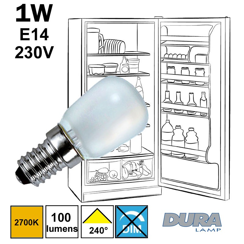 Ampoule pour réfrigérateur Wpro 8015250337976 LRT139