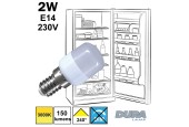 Lampe réfrigérateur LED 2W E14 230V Lampe réfrigérateur LED 2W E14 230V