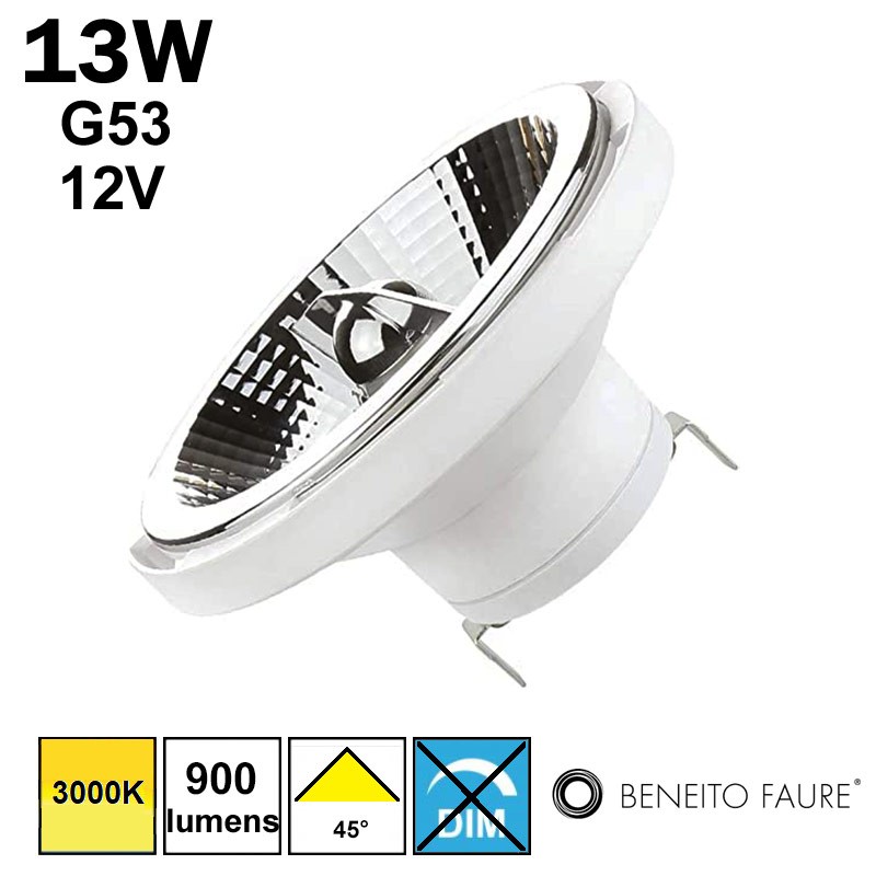 Ampoule LED AR111 (culot G53) 13W .  Boutique Officielle Miidex Lighting®