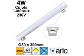 Tube LED 30cm ARIC Culots latéraux 4W Tube LED 30cm ARIC Culots latéraux 4W