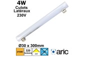 Tube LED 30cm ARIC Culots latéraux 4W Tube LED 30cm ARIC Culots latéraux 4W