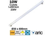 Tube LED 60cm ARIC Culots latéraux 10W Tube LED 60cm ARIC Culots latéraux 10W