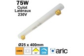 TUBE 75W 230V 400mm - Culot ARIC 0015 TUBE 75W 230V 400mm - Culot ARIC 0015