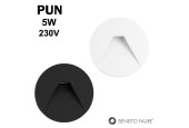 BENEITO PUN - Encastré mural rond 3W