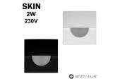BENEITO Skin - Encastré mural carré 2W