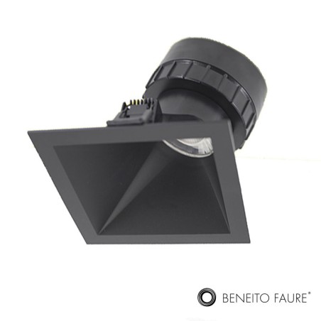 BENEITO PULCOM ASYMETRIQUE - SPOT CARRE ENCASTRE 8W