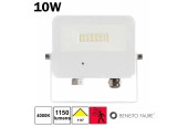 Projecteur avec détecteur blanc LED 10W 230V