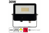Projecteur avec détecteur noir LED 30W 230V Projecteur avec détecteur noir LED 30W 230V