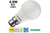 Ampoule LED SYLVANIA 4,9W B22 230V