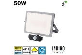 Projecteur avec détecteur INDIGO CURTIS 50W 230V