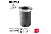 SPOT ENCASTRE DE SOL GU10 SG NEMO