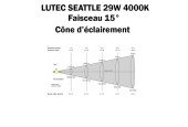 Spot encastré de sol 29W - LUTEC SEATTLE