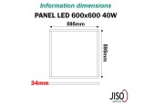 Dalle LED 40W 3000K - JISO 32440 BACKLIGHT