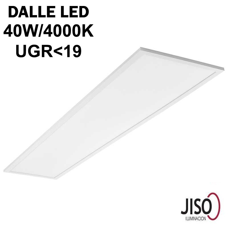 Dalle LED rectangulaire 40W 4000K -Panneau LED JISO 1200x300