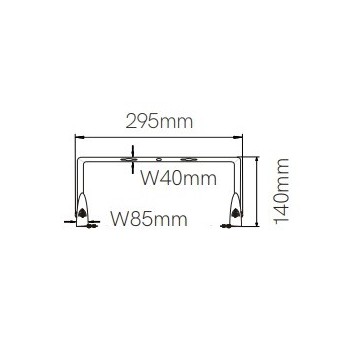 ETRIER DE FIXATION POUR GAMELLE Ø340mm