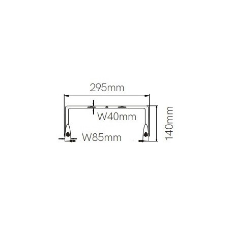ETRIER DE FIXATION POUR GAMELLE Ø340mm