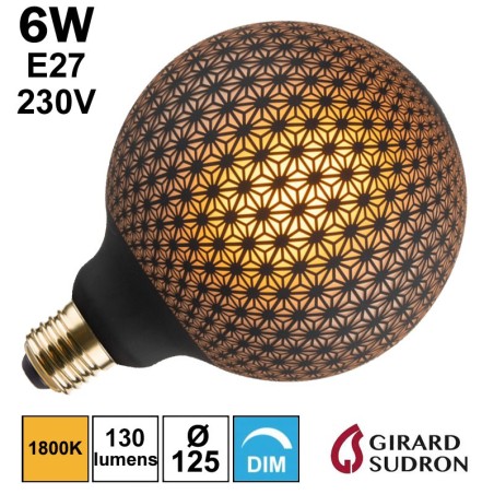 GLOBE TATOO 6W/1800K E27 230V