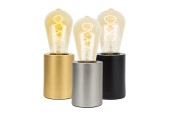 SUPPORT METAL POUR LAMPE E27 - PALLADIUM